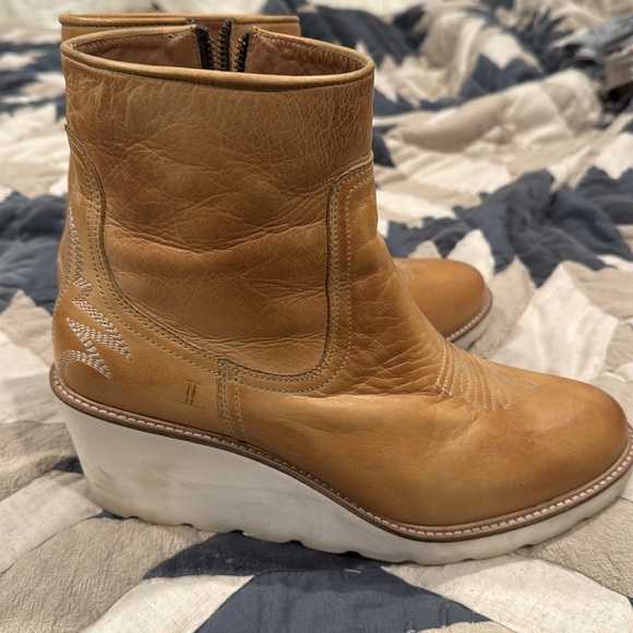 Lucchese Music city wedge boots - Picture 4 of 5